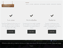 Tablet Screenshot of dehesadesanjuan.com